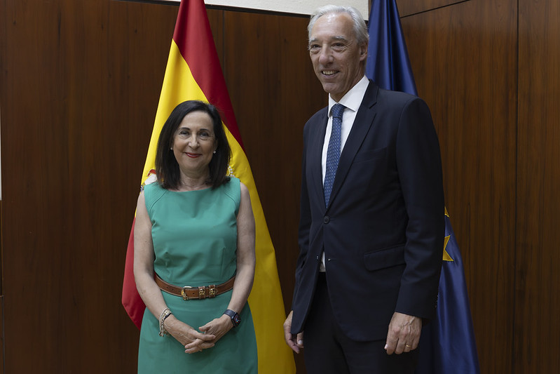 La ministra mantiene  una reunión con el Representante Especial de la UE para el Sahel, Sr. Joao Cravinho