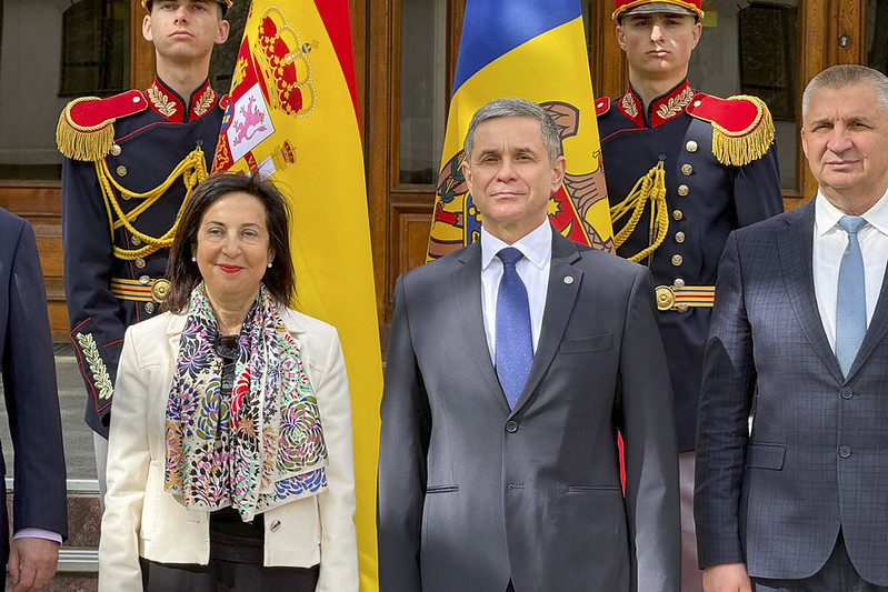 El ministro de Defensa moldavo agradece la ayuda y postura de España sobre la guerra de Ucrania